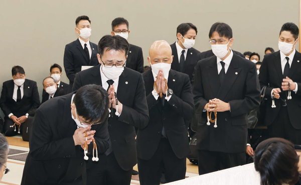 御拝顔の様子