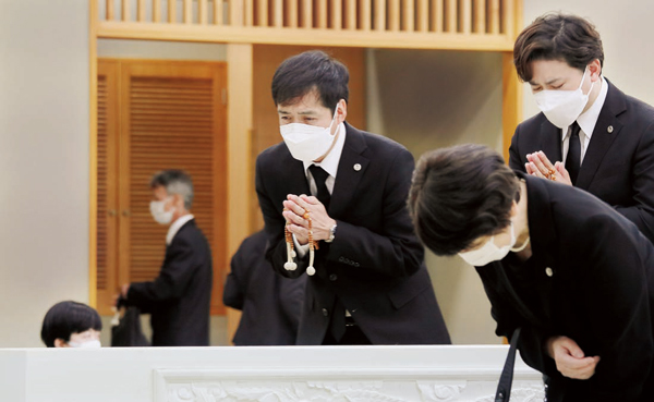 御拝顔の様子